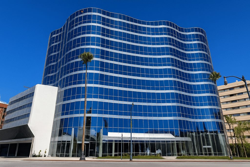 beverly hills triangle exterior