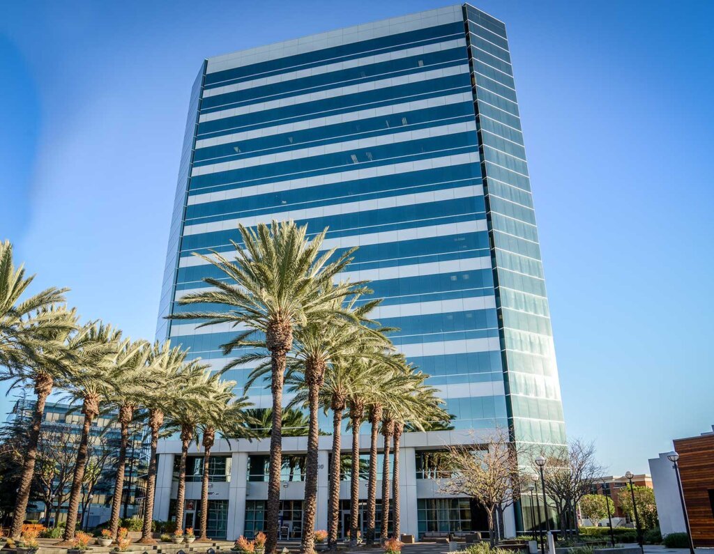 orange tower exterior