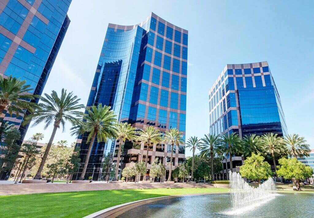 wells fargo tower exterior
